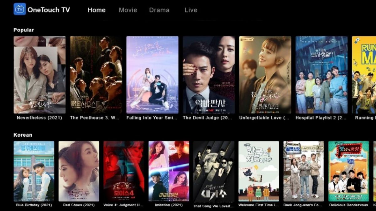 OneTouch TV - watch kdramas free