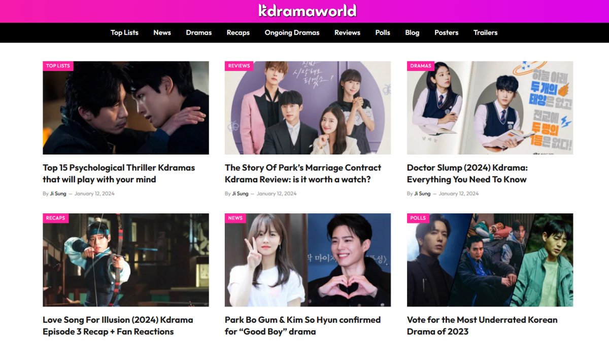 kdramaworld blog 1